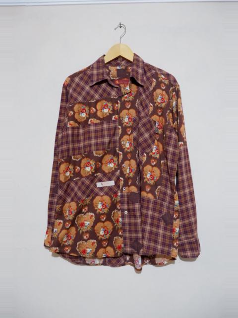 Other Designers Japanese Brand - Vintage Y2K Karl Helmut Patchwork Shirt