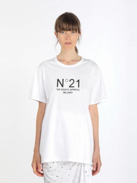 N°21 LOGO-PRINT T-SHIRT