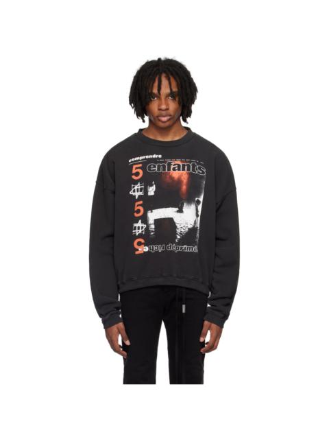 Enfants Riches Déprimés Black Comprende Sweatshirt