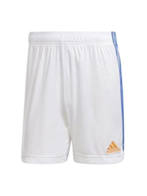 adidas adidas Real Home Shorts Asia Sizing 'White Blue' GM6784