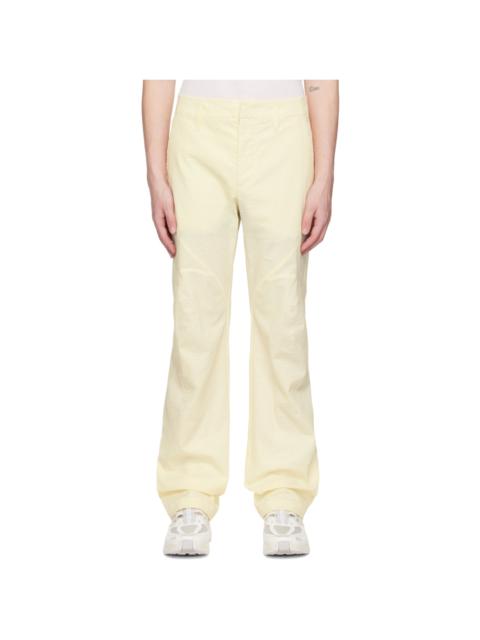 POST ARCHIVE FACTION (PAF) Yellow Darted Trousers