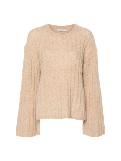 BY MALENE BIRGER ribbed crew-neck jumper