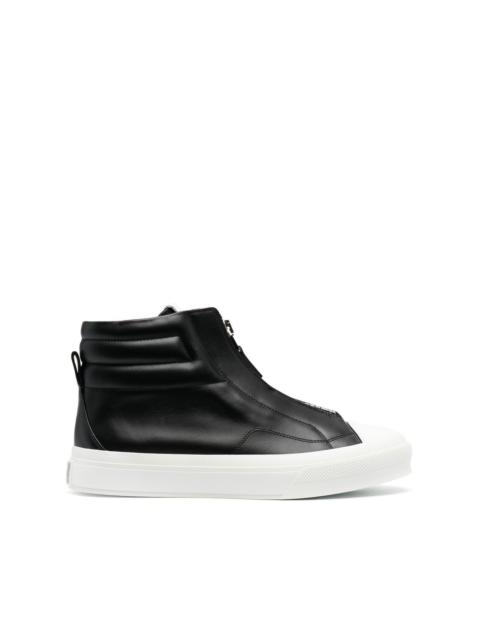 Givenchy 4G leather high-top sneakers