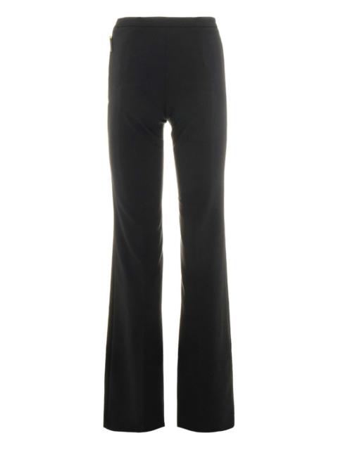 ELISABETTA FRANCHI logo-button trousers