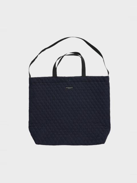 Engineered Garments Carry All Tote - Dark Navy CP Quilted Corduroy