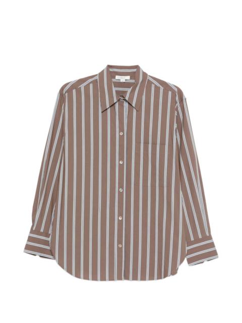 Vince striped pocket shirt