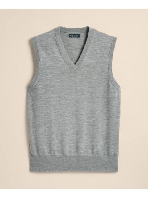 Brooks Brothers Ultimate Merino Wool Sweater Vest