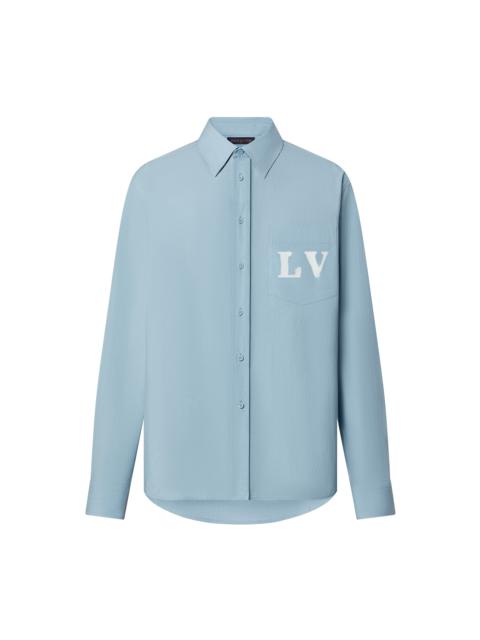 Louis Vuitton Long-Sleeved Regular Shirt With Placed Graphic