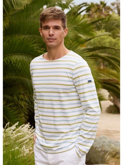 SAINT JAMES MINQUIERS MODERN TRI Tri-Color Breton Shirt