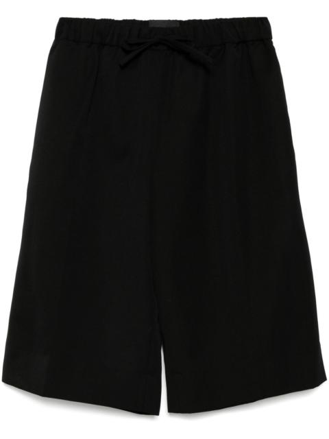 Simone Rocha wide-leg elasticated long shorts