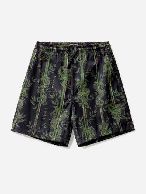 MAHARISHI DRAGON BAMBOO SWIM SHORTS