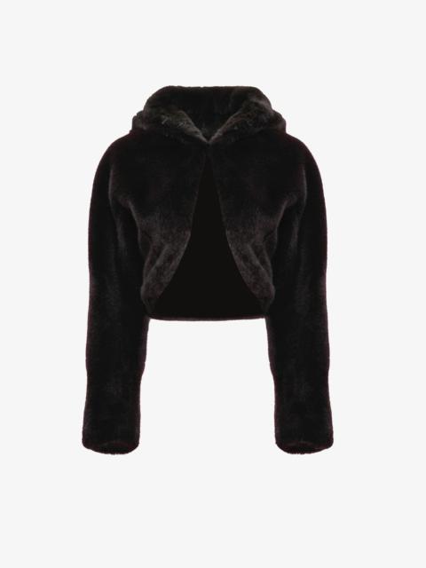 Alaïa HOODED BOLERO JACKET