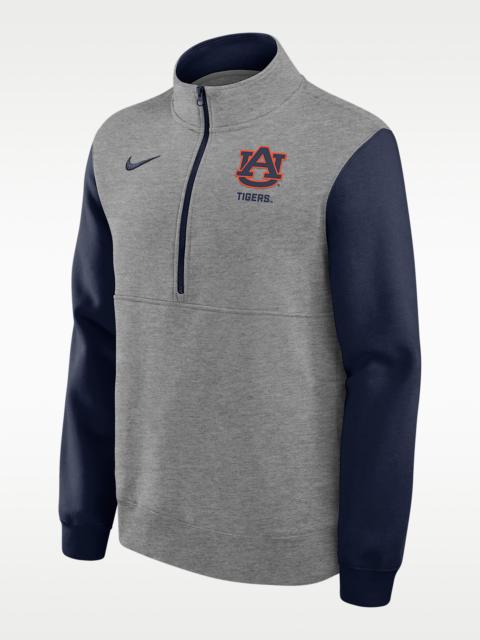 Nike Auburn Club Men's Nike College 1/2-Zip Crew