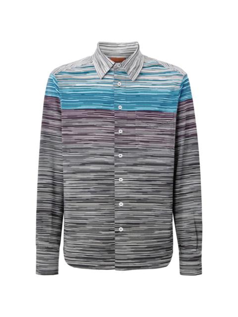 striped cotton shirt