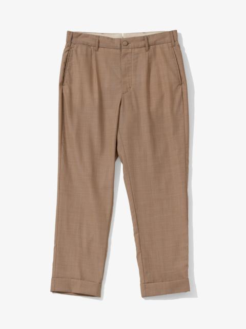 Engineered Garments Andover Pant for Nepenthes NY and Blue in Green - Khaki Tropical Wool