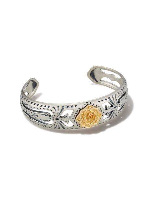 KENDRA SCOTT Ansel Rose Cuff Bracelet in Mixed Metal