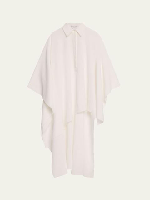 MICHAEL KORS High-Low Linen Gauze Caftan