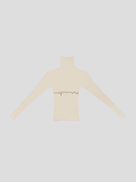 BASERANGE Tabbys Star Turtleneck - Organic Cotton