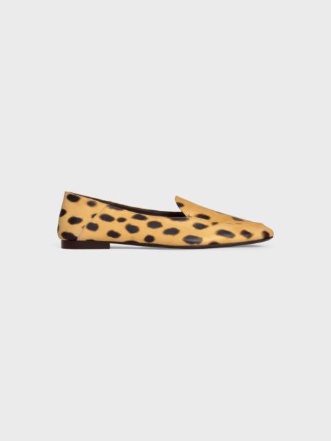 AURA - SLIP-ON LOAFER IN LEOPARD PRINTED LAMBSKIN