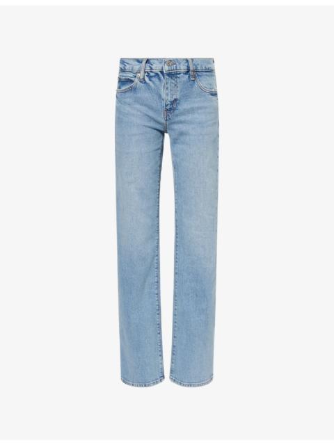 FRAME The Rodeo Bootcut Stretch-Denim Jeans