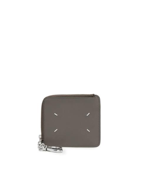 Maison Margiela four-stitch zip wallet