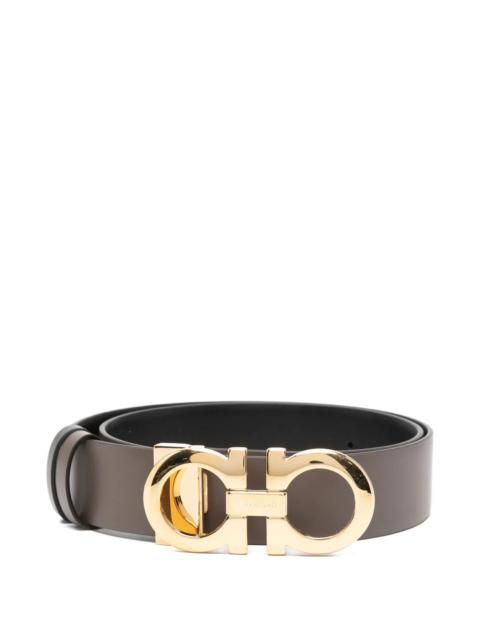 FERRAGAMO Ferragamo Leather Belt