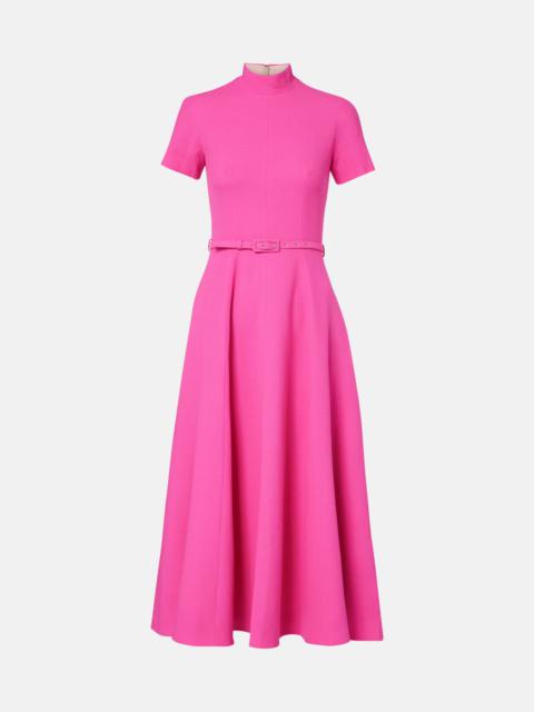 EMILIA WICKSTEAD Camilla belted wool midi dress