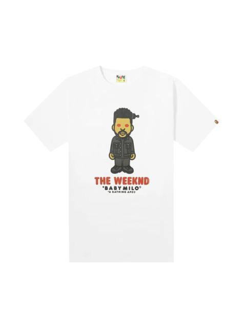 A BATHING APE® BAPE x XO The Weeknd Baby Milo Tee 'White'