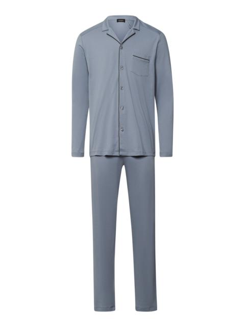 HANRO Night And Day Button Front Cotton Pajama Set