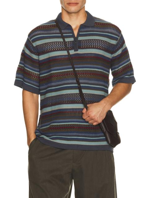 thisisneverthat® Striped Knit Polo