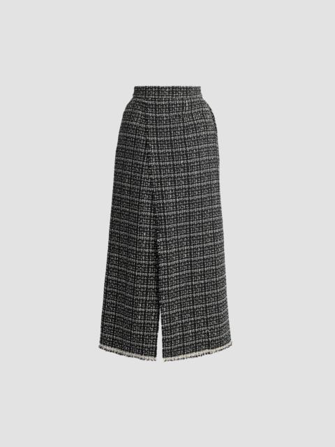 Erdem TWEED MIDI PENCIL SKIRT