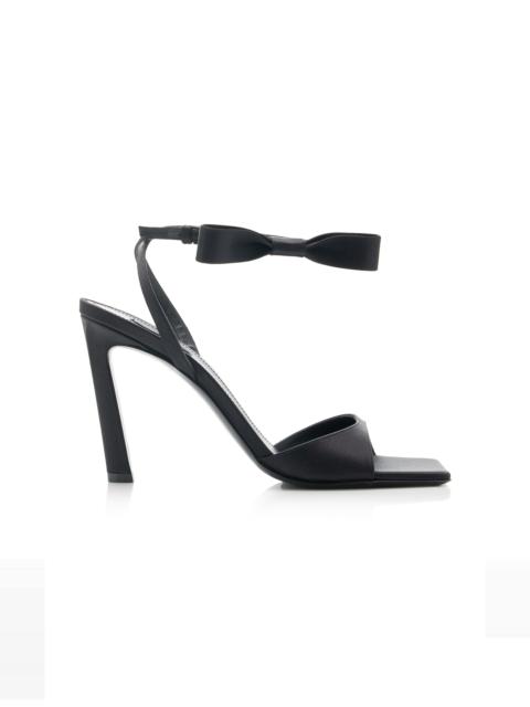Givenchy Naked Bow Satin Sandals