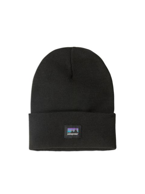 Patagonia Everyday logo-patch knit beanie hat