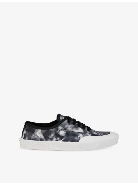 Christian Louboutin Tactical Skate Leather And Canvas Trainers