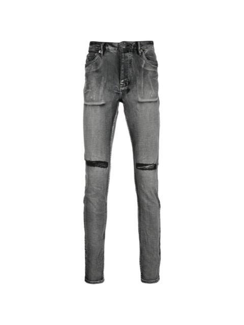Chitch Hypnotize Trashed mid-rise slim-fit jeans