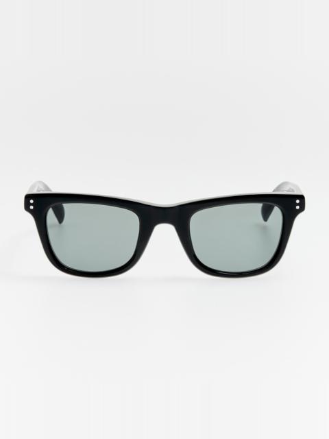 LINDA FARROW Pilotis Sunglasses in Black