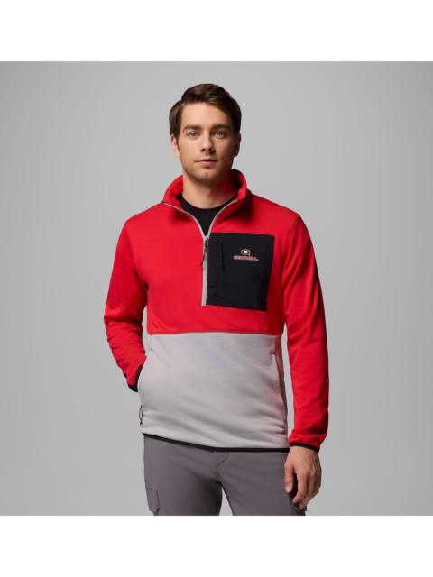 Columbia Men's Collegiate Columbia Hike Half Zip Jacket - Georgia