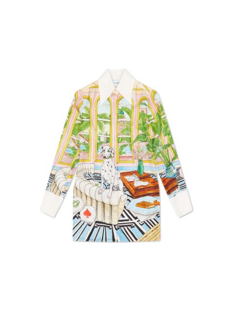 CASABLANCA Dream House Silk Dress