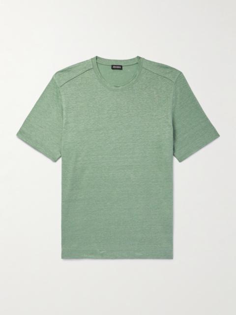 ZEGNA Linen-Jersey T-Shirt