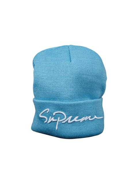 Supreme Classic Script Beanie 'Slate'