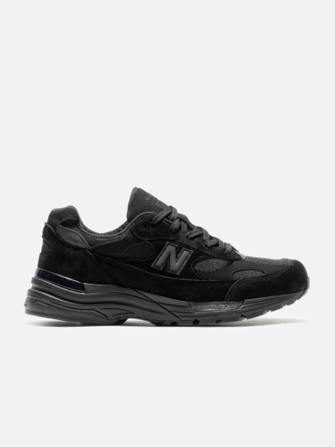 New Balance M992EA '블랙/블랙' 스니커즈