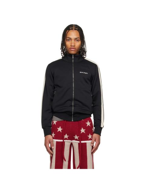 Palm Angels Black Classic Logo Track Jacket
