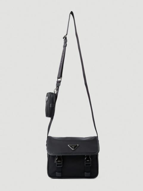 Re-Nylon Messenger Crossbody Bag