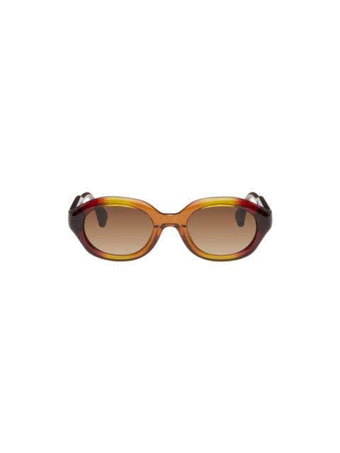 Vivienne Westwood Orange & Red Zephyr Sunglasses