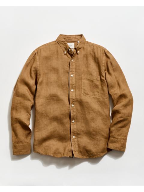 Billy Reid Tuscumbia Linen Shirt Button Down