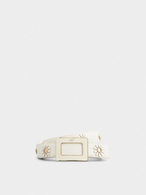 Belle Vivier Belt in leather