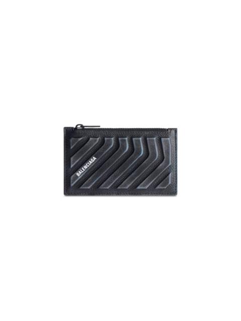 Men's Car Long Coin And Card Holder Dirty Effect in Black
