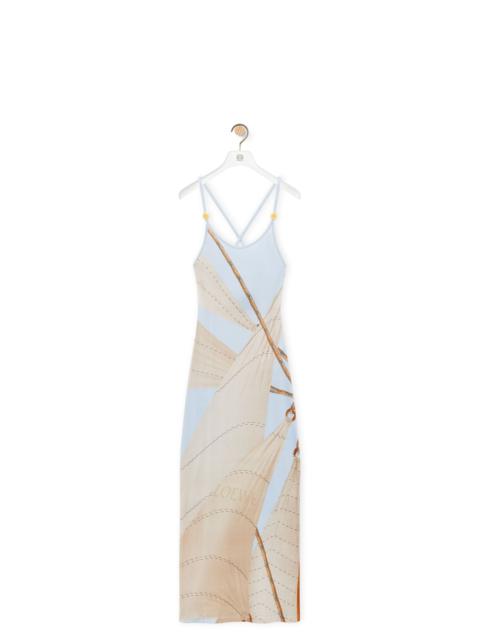 Loewe Strappy dress in cotton blend