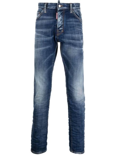 DSQUARED2 stonewashed skinny jeans