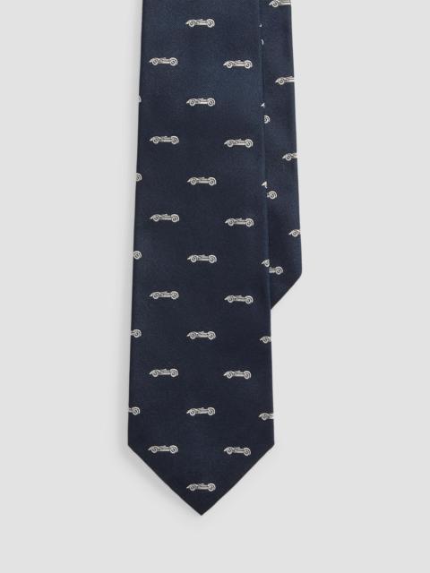 Ralph Lauren Men's Race Car Silk Tie - Navy